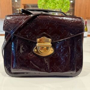 Louis Vuitton Dark Burgundy Crossbody Bag